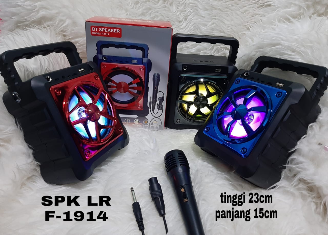 SPEAKER BLUETOOTH F-1914 + MIC KABEL